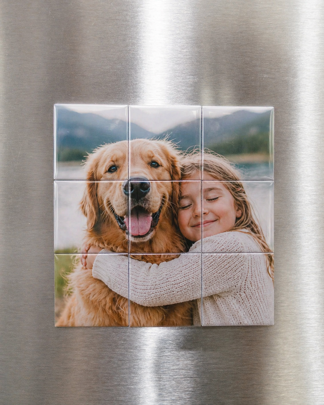 Puzzle Photo Magnet